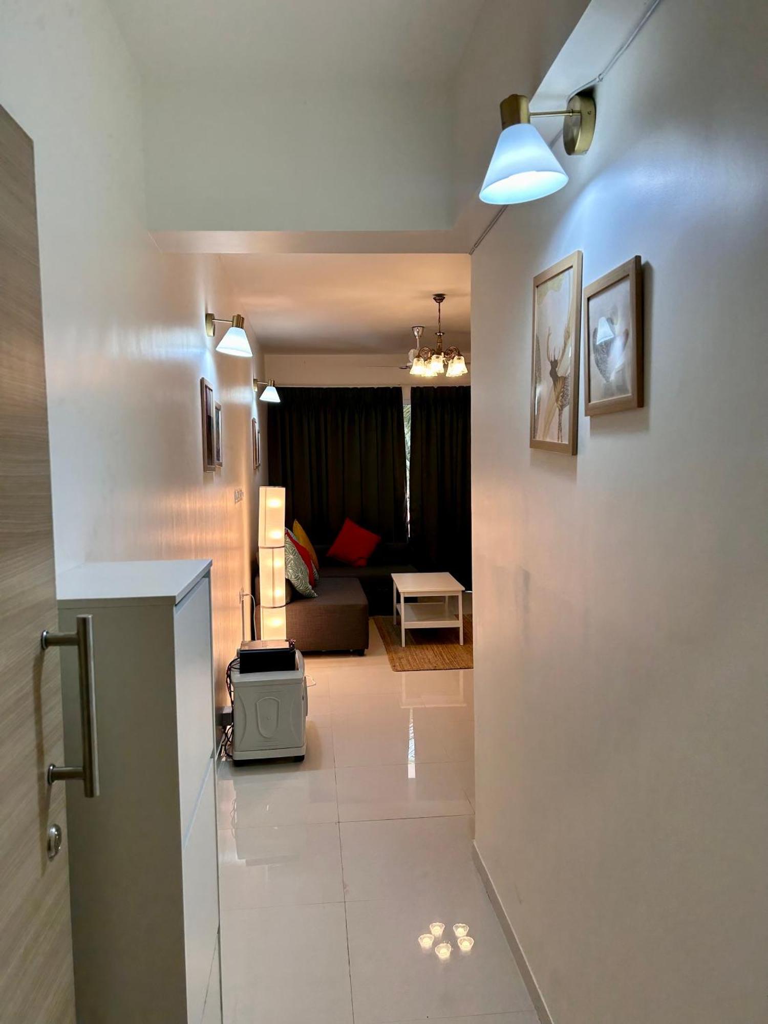 Pool And Garden View Good Stay Premium 2 Bhk Flat 104 Dabolim Exterior photo